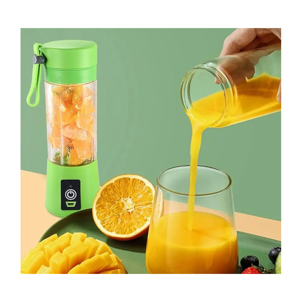 Licuadora Portatil Vaso Batidor Verde
