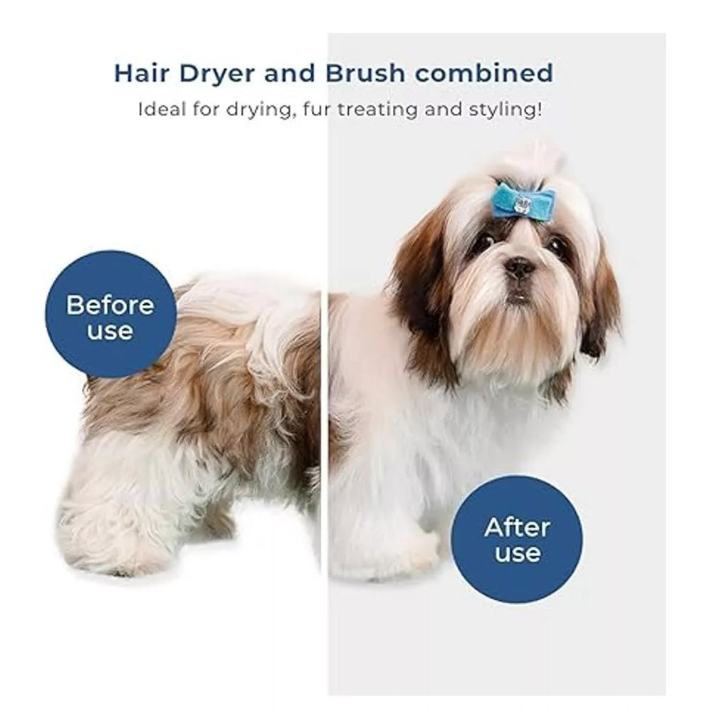 Cepillo Secador Pelo Mascotas