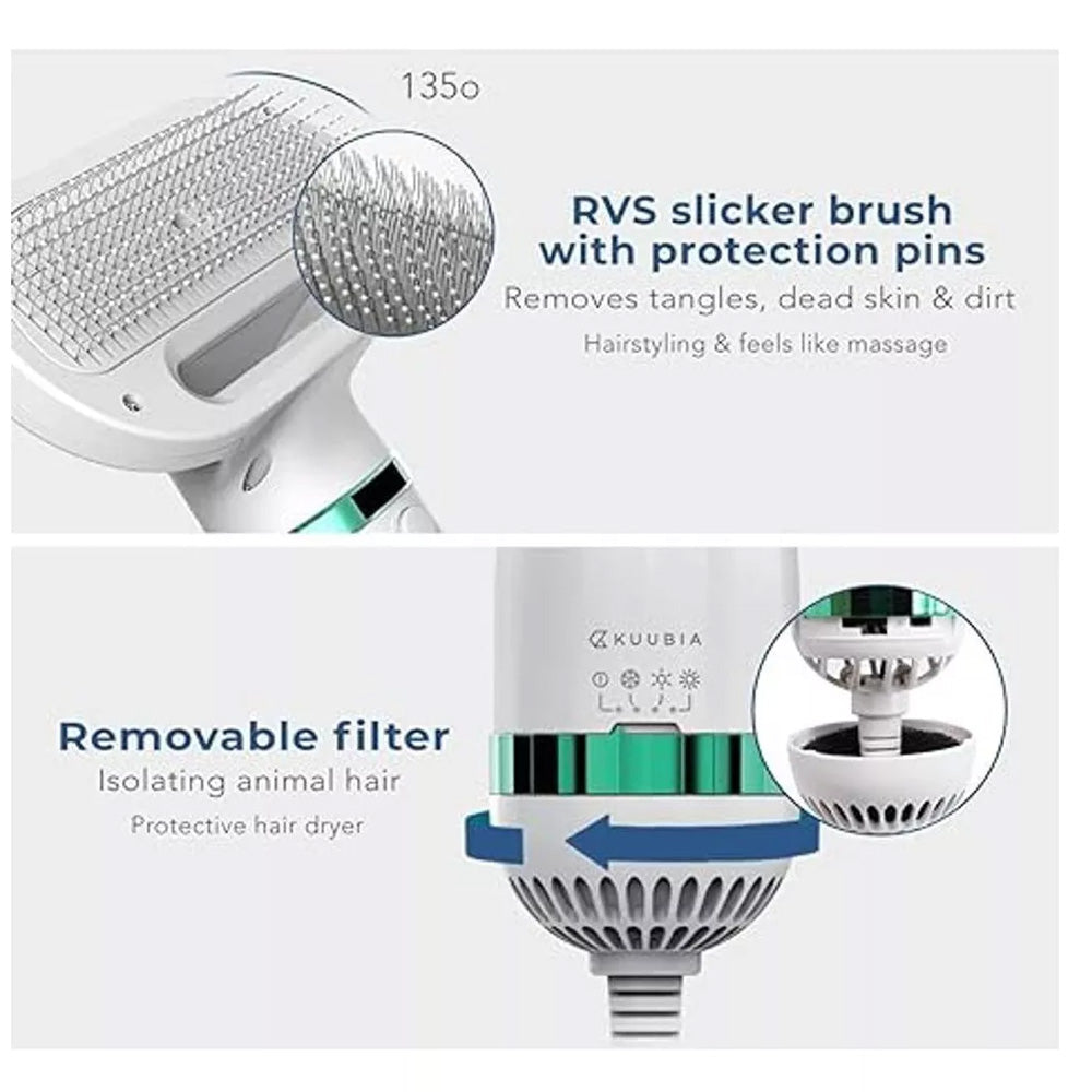 Cepillo Secador Pelo Mascotas