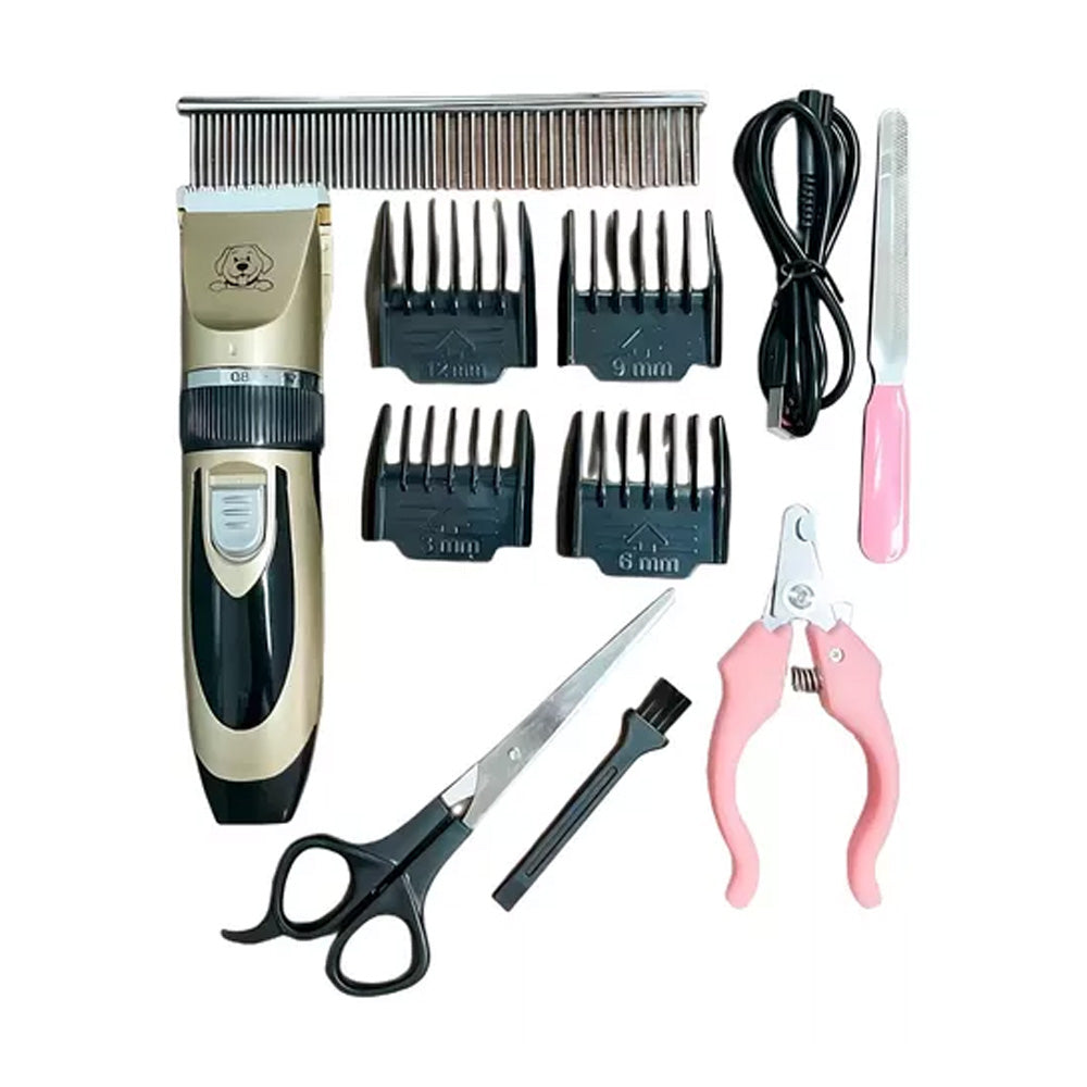 Kit Estética Máquina Peluquera Mascotas