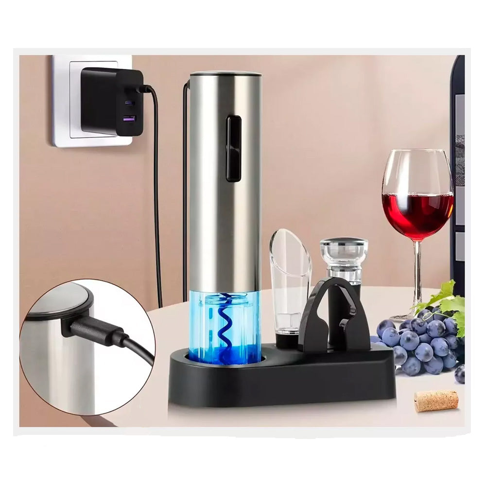 Descorchador Abridor Botella Vino