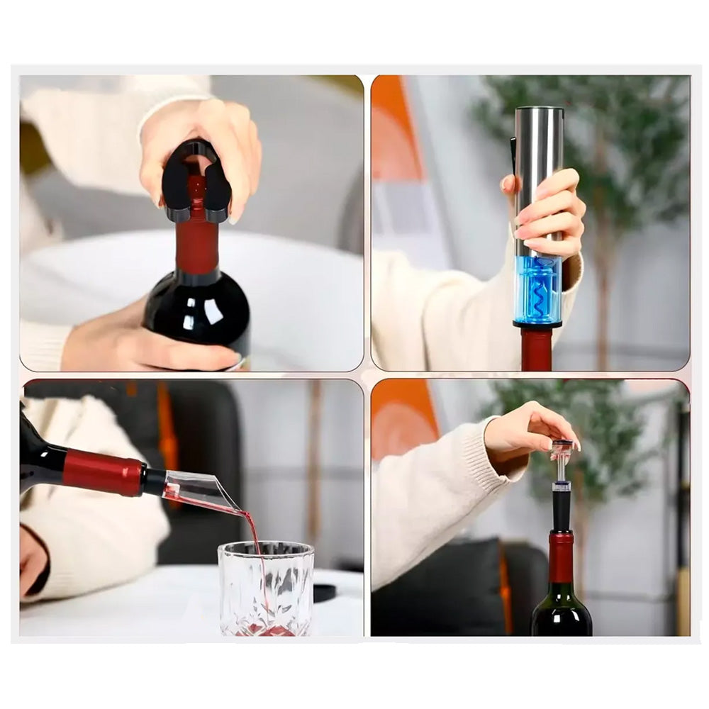Descorchador Abridor Botella Vino