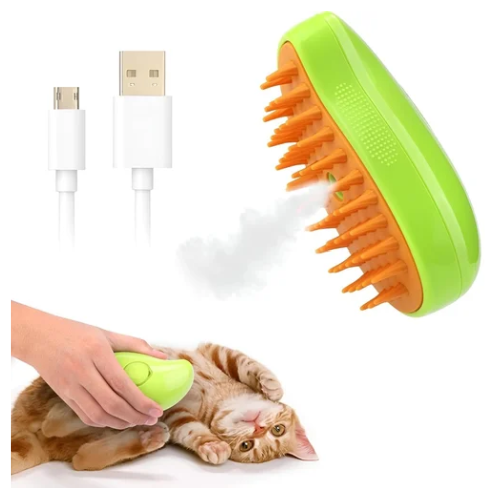 Cepillo Vapor Cuidado Mascotas 3 en 1 Vd