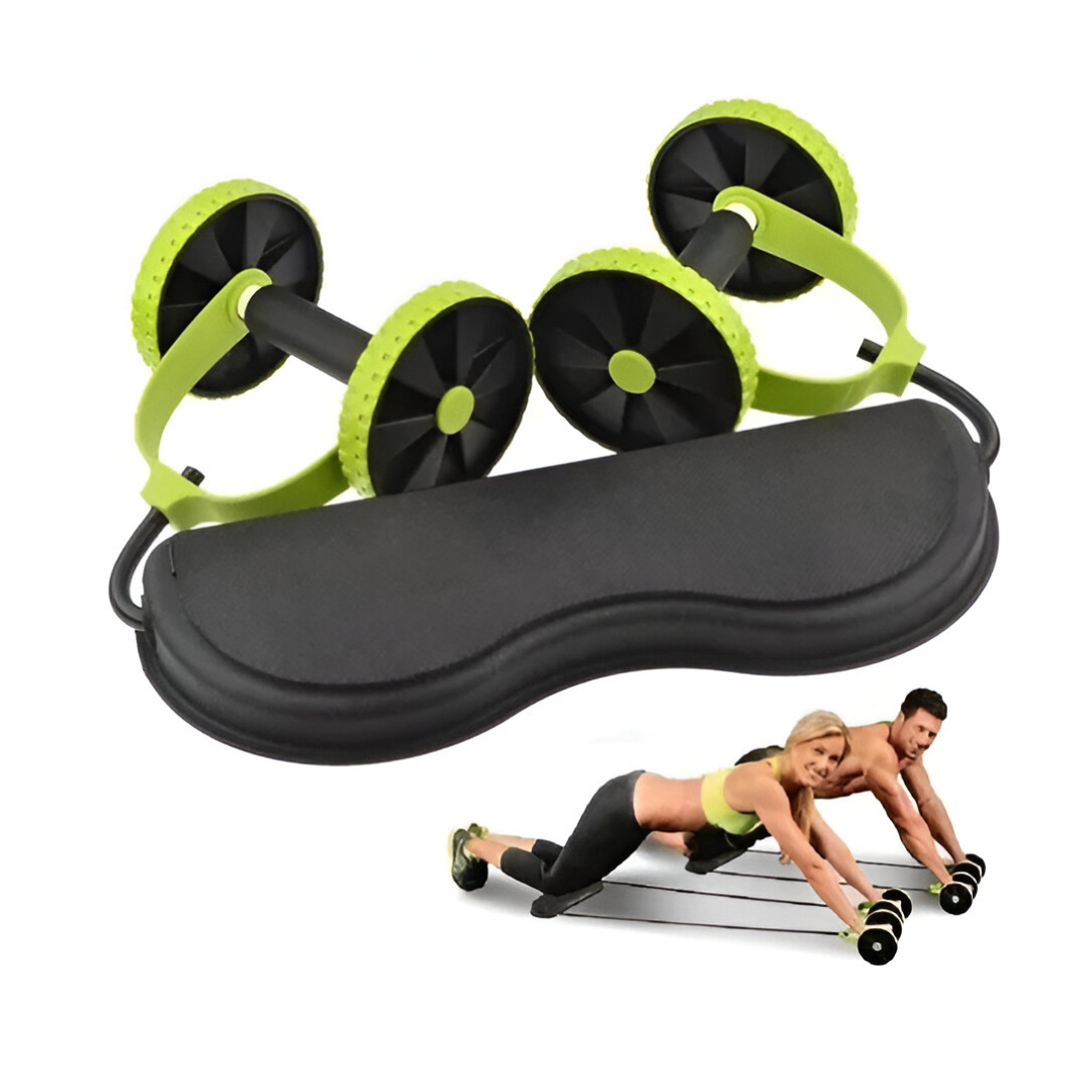 Rueda Ejercicio Abdominal ABS Biceps Fit