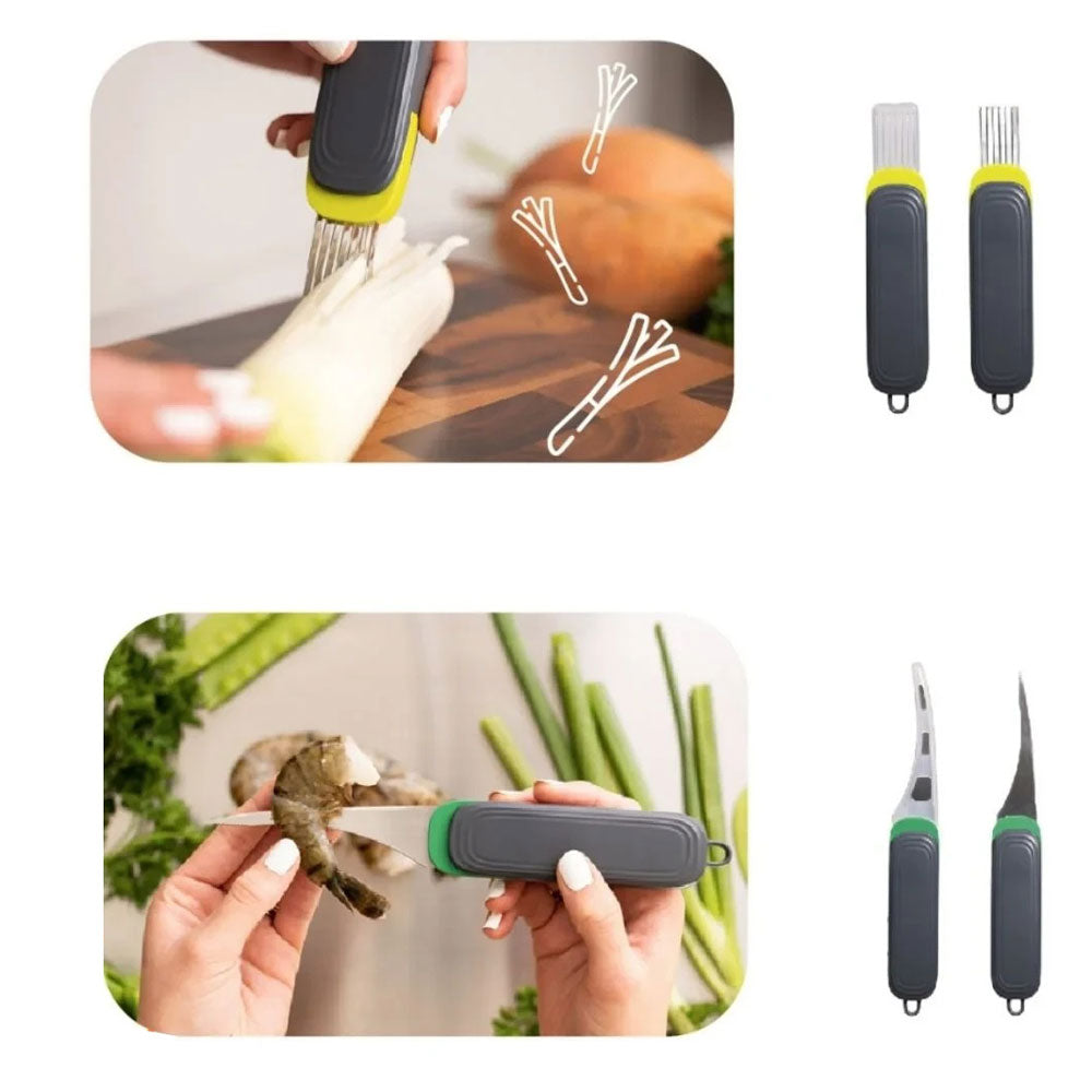 Set Peladores 6 en 1 Corte Alimentos Veg