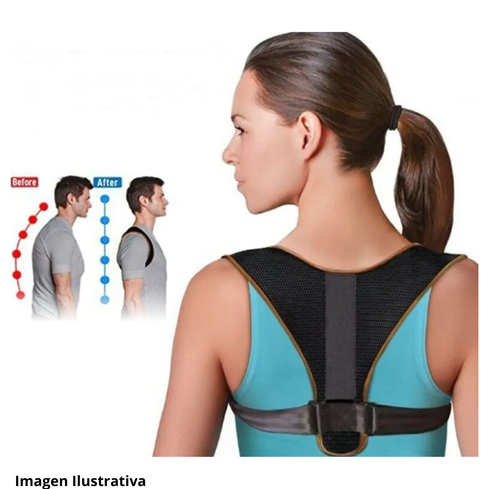 Corrector Postura Espalda Ajustable Aliv