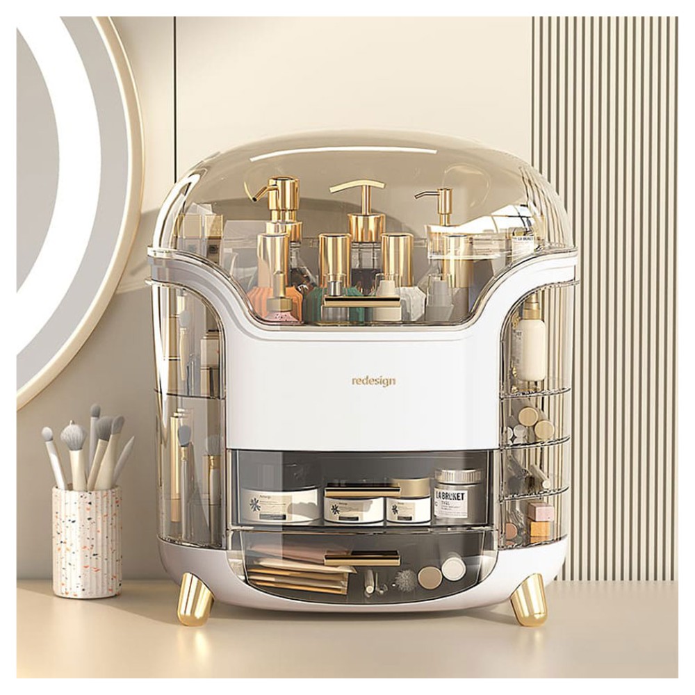 Organizador Maquillaje Compartimentos Bl