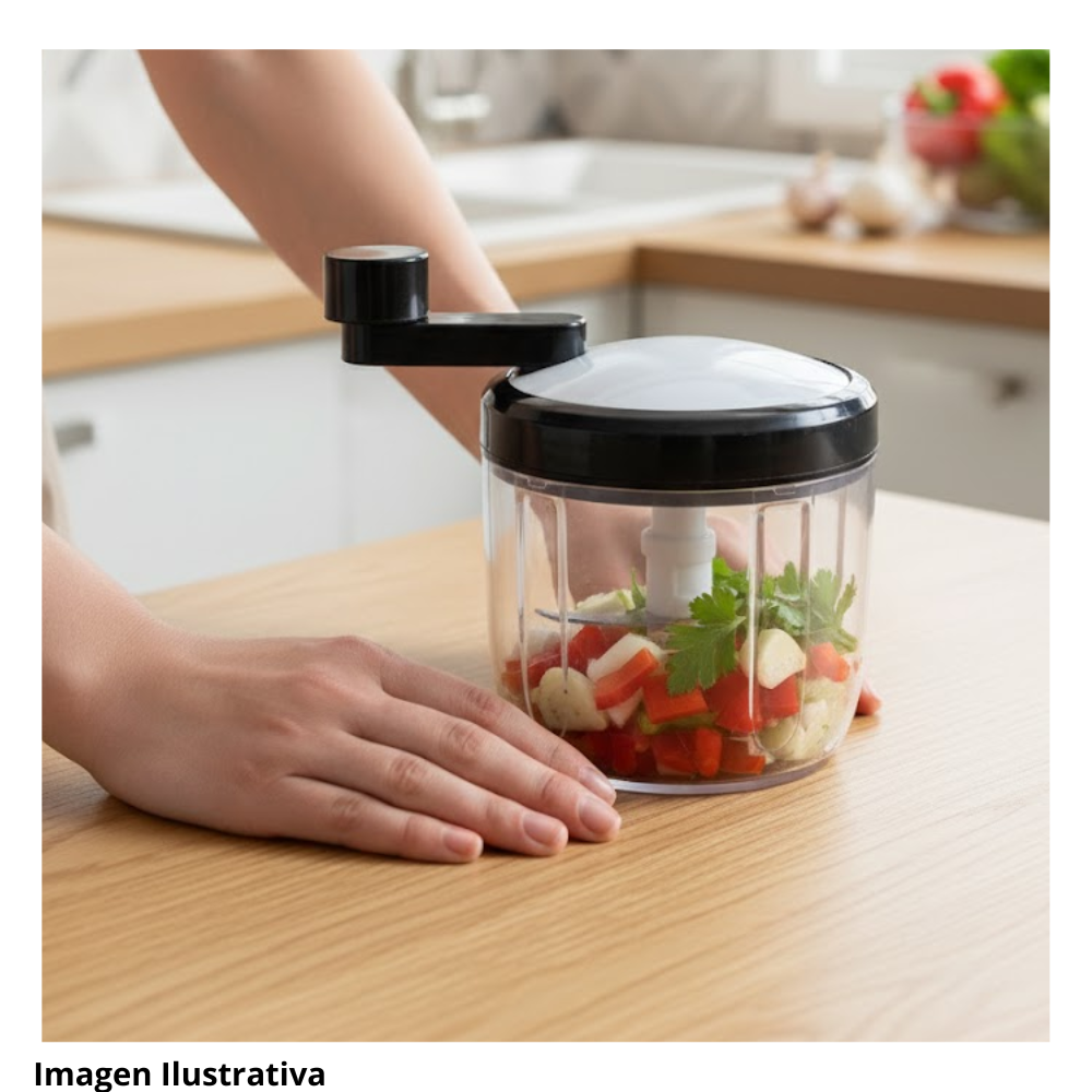 Picador Manual Cocina Cuchillas Acero In