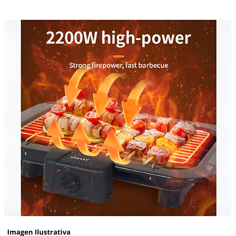 Parrilla Electrica Portatil Cocina Asado