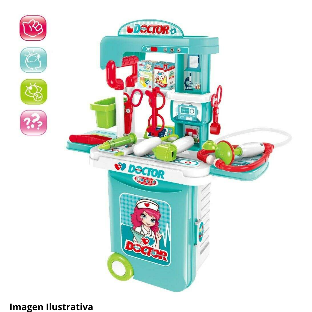 Juego Doctor Infantil Maletin Portatil