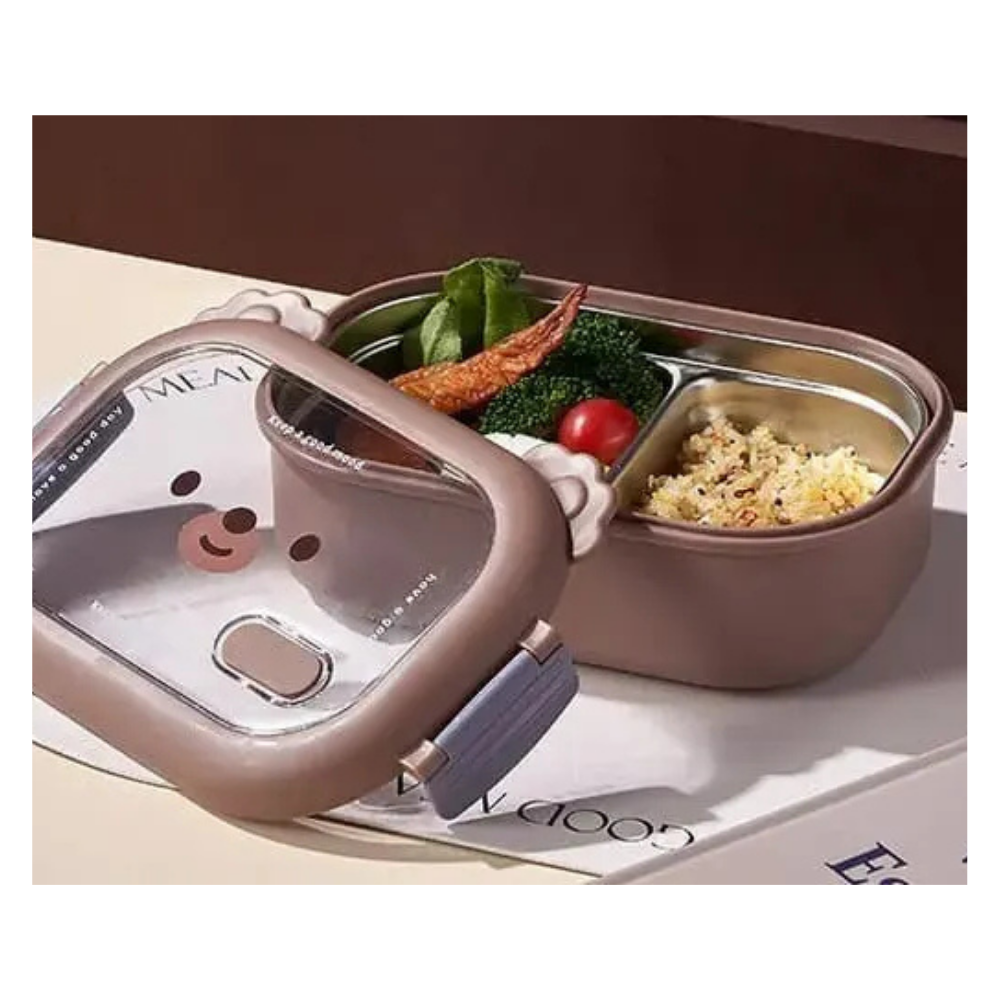 Portacomida Termico Acero Divisiones