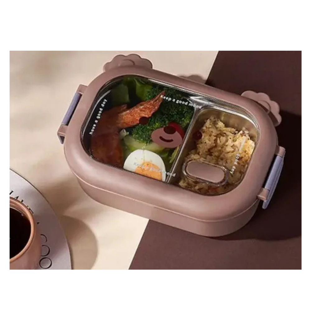 Portacomida Termico Acero Divisiones